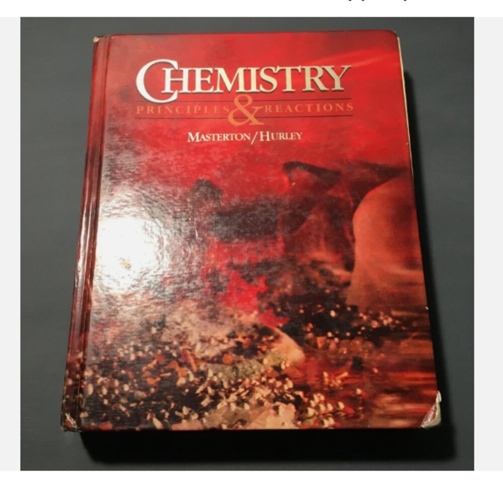 Chemistry: Principles and Reactions (5th Ed)  Book Masterton & Hurley
